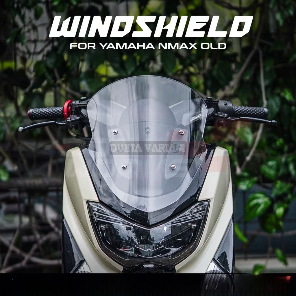 VISOR NMAX OLD TYPE THAILAND WINDSHIELD NMAX NEW  TYPE THAILAND VISOR NMAX -Dunia Variasi