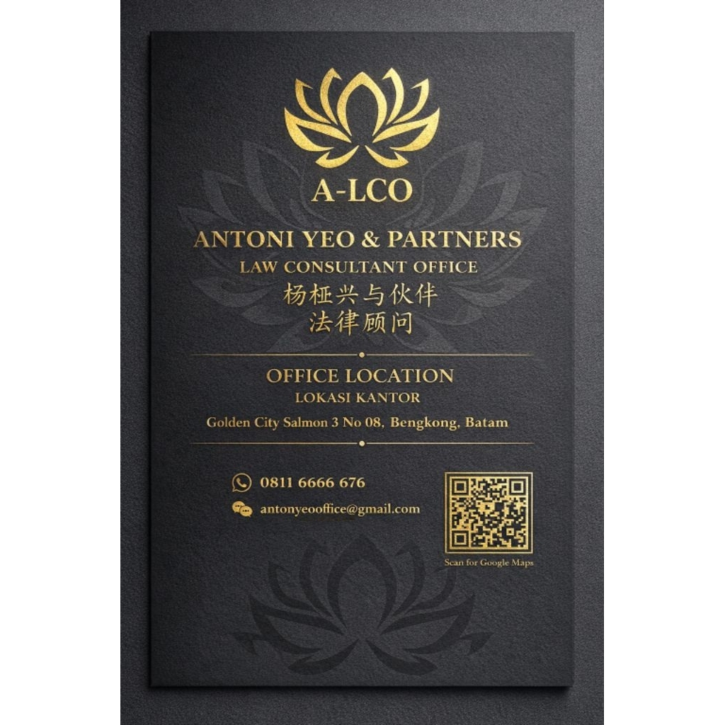 PROMO MAP CUSTOM ADVOKAT EMBOS EMAS & TIMBUL Bahan kertas  EKSKLUSIF SUPER PREMIUM