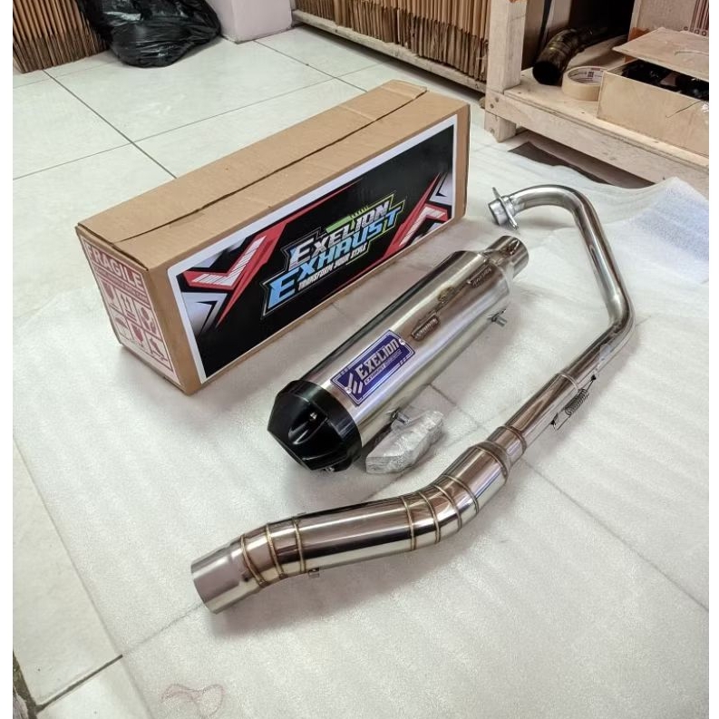 Silincer Standar Racing Bebek Dan Kopling All Motor PNP Bisa Cod