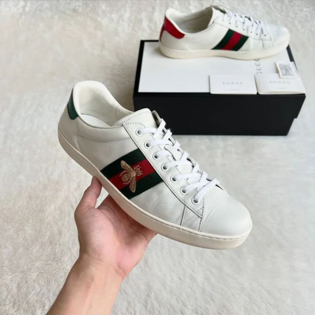SEPATU PRIA SNAEKER IMPORT GUCCI ORIGINAL