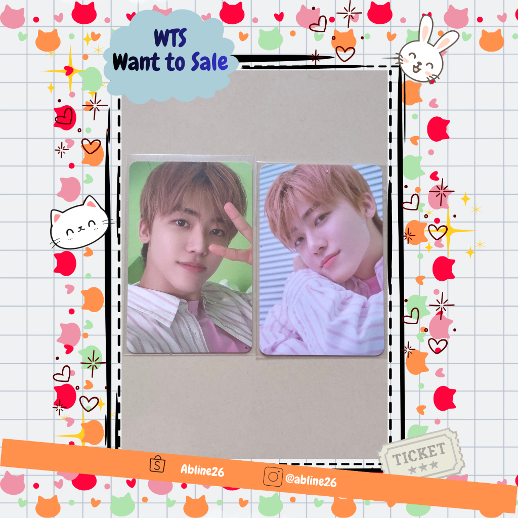 PC Official Jaemin NCT Dream Random Laundry TC