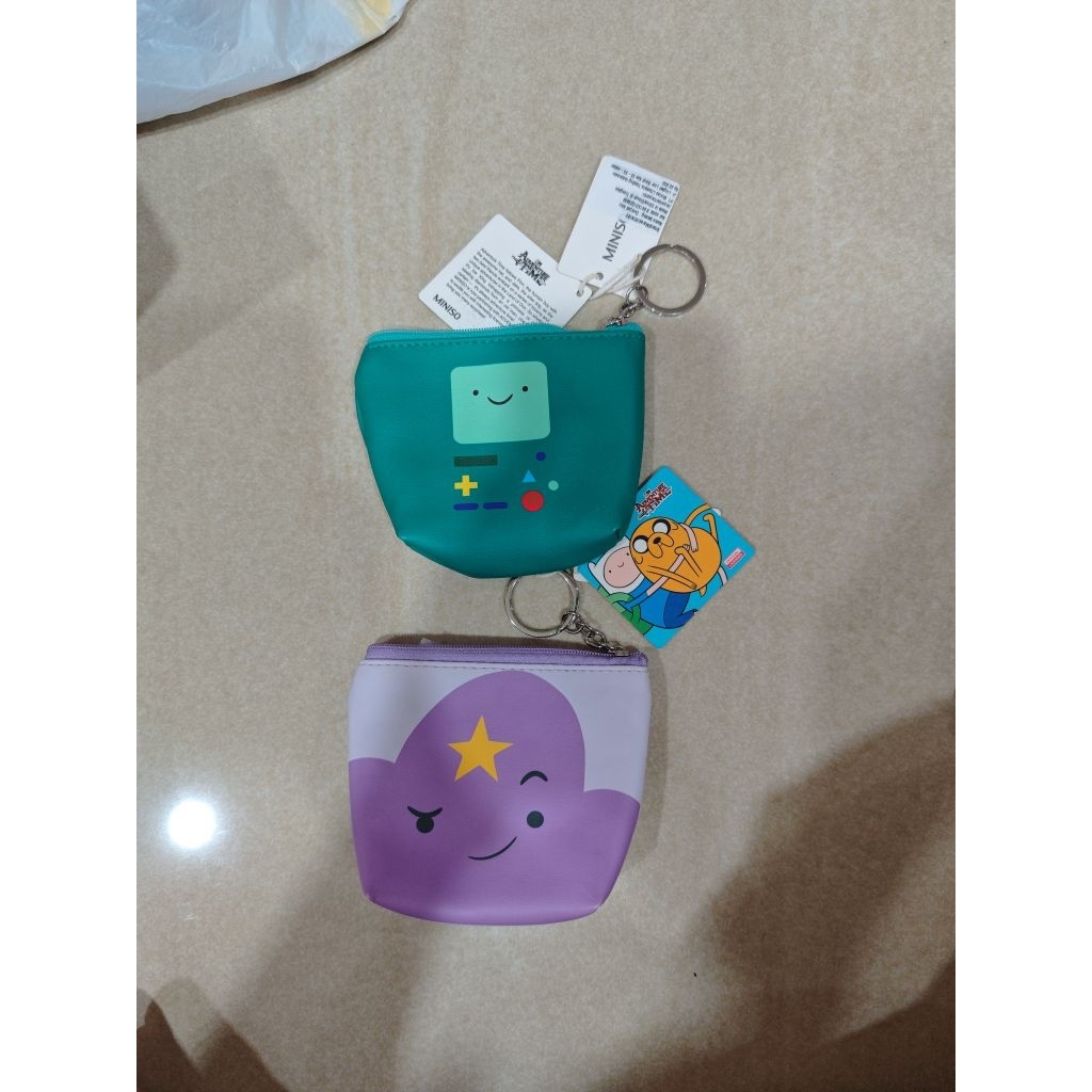 Dompet Koin Adventure Time Adventure Time Trapezoid Coin Purse Miniso