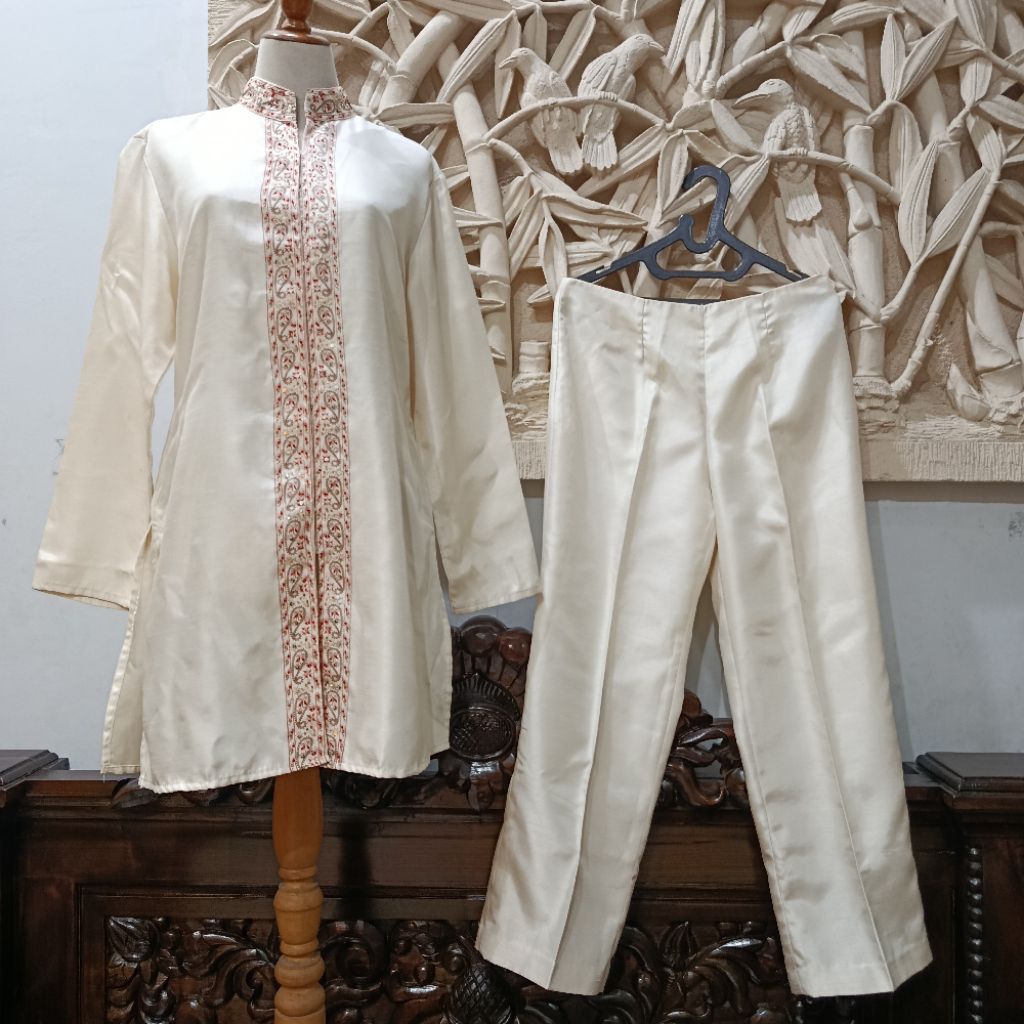 Setcel / Setelan Tunik Dan Celana Panjang Brand / Setcel Pesta