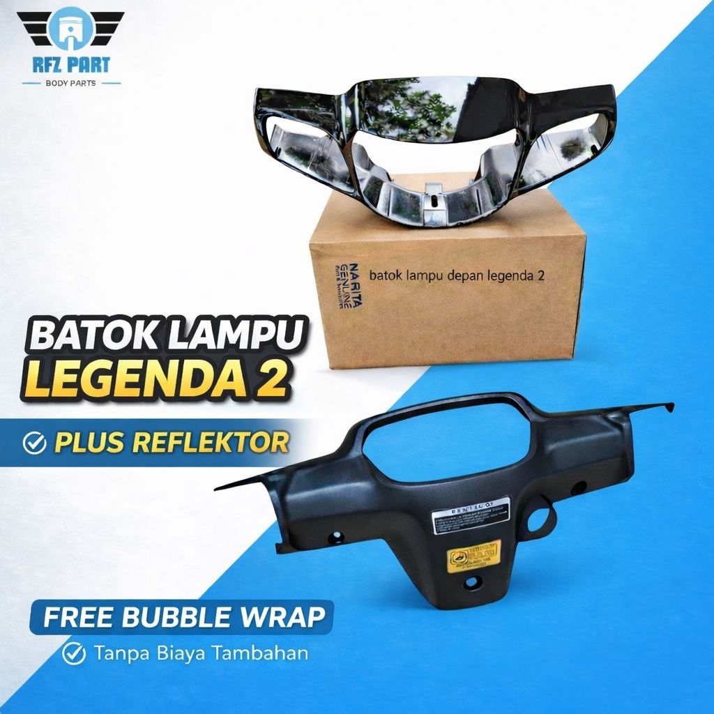 Batok Motor Honda Astra Legenda 2 | Cover Batok Depan Belakang | Sparepart Motor