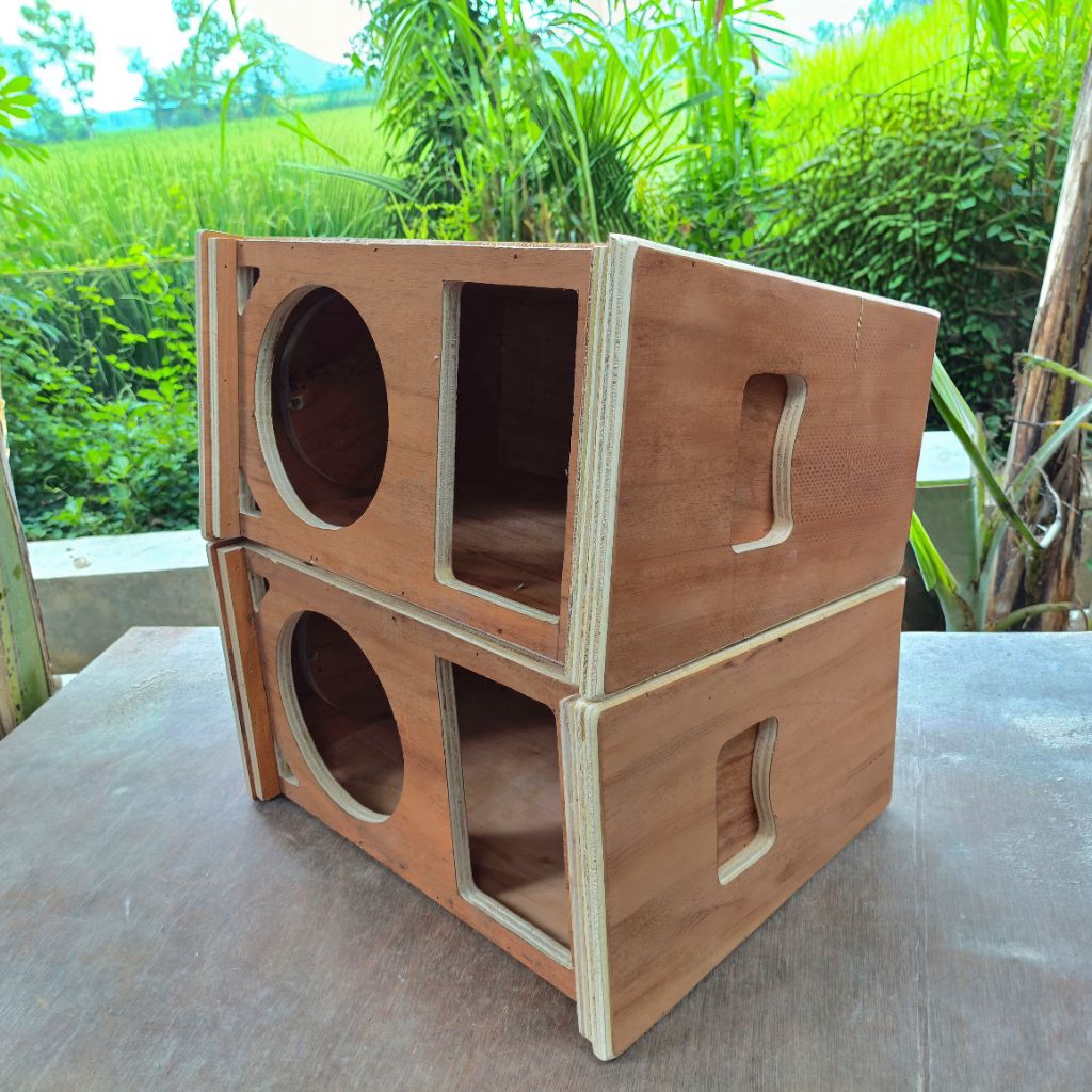 Box Midle Line Array 6 Inch Single Tweeter Bahan 12mm