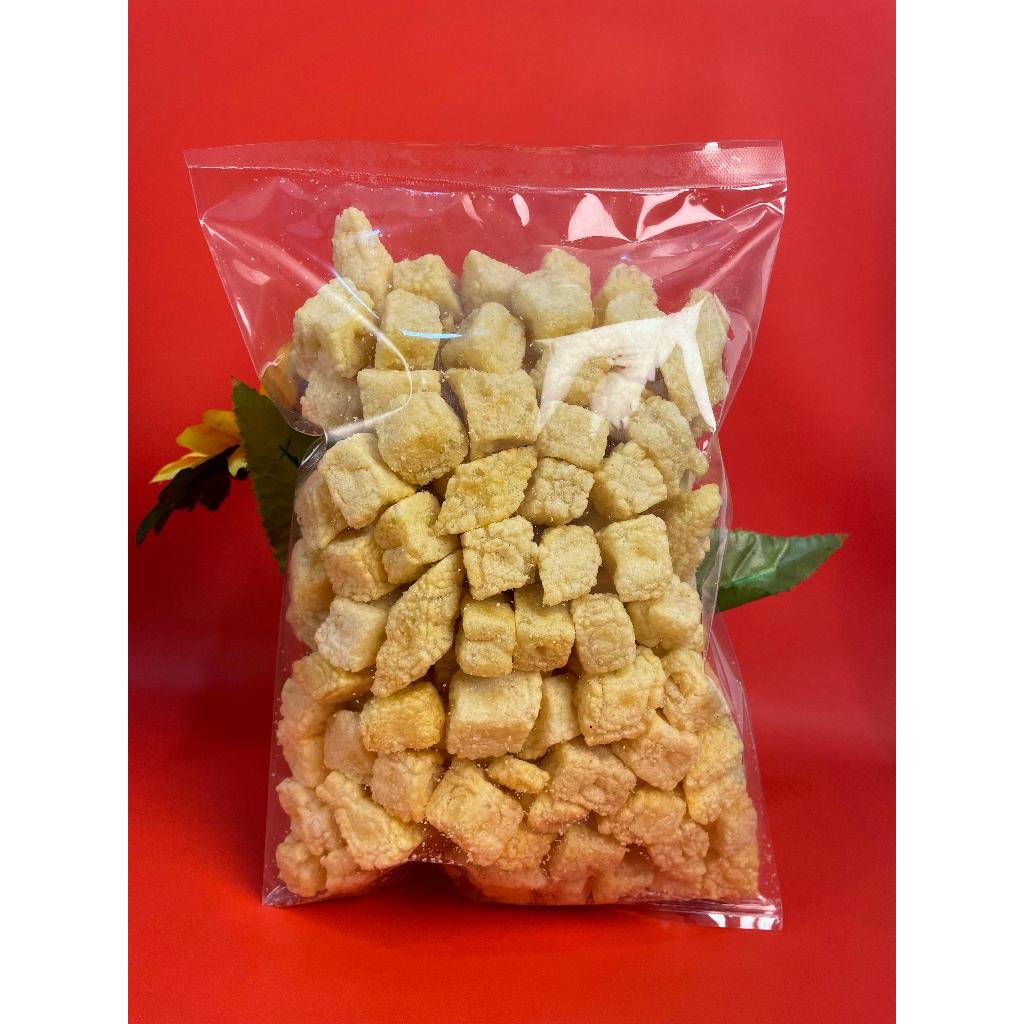 Kerupuk Krupuk Rambak Dadu 200gr Cemilan Jadul Legendaris / Rambak Dadu / Kerupuk Kotak