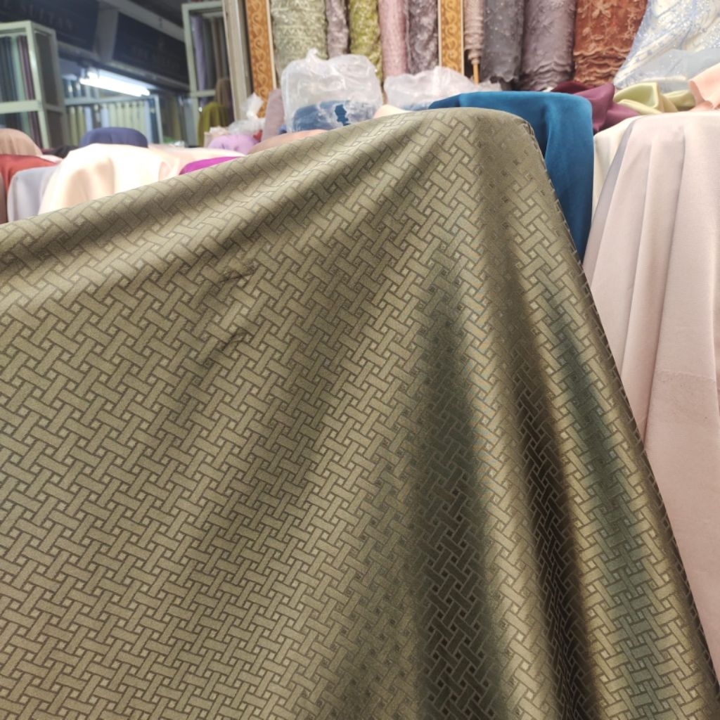 (COD) Bahan Kain Jaguar Silk // Jaguar Silk Premium ORI 100%