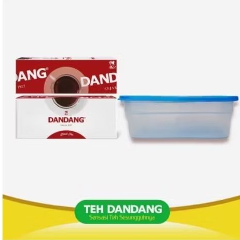 Teh dandang Celup black tea isi 2 box free 1 countermini