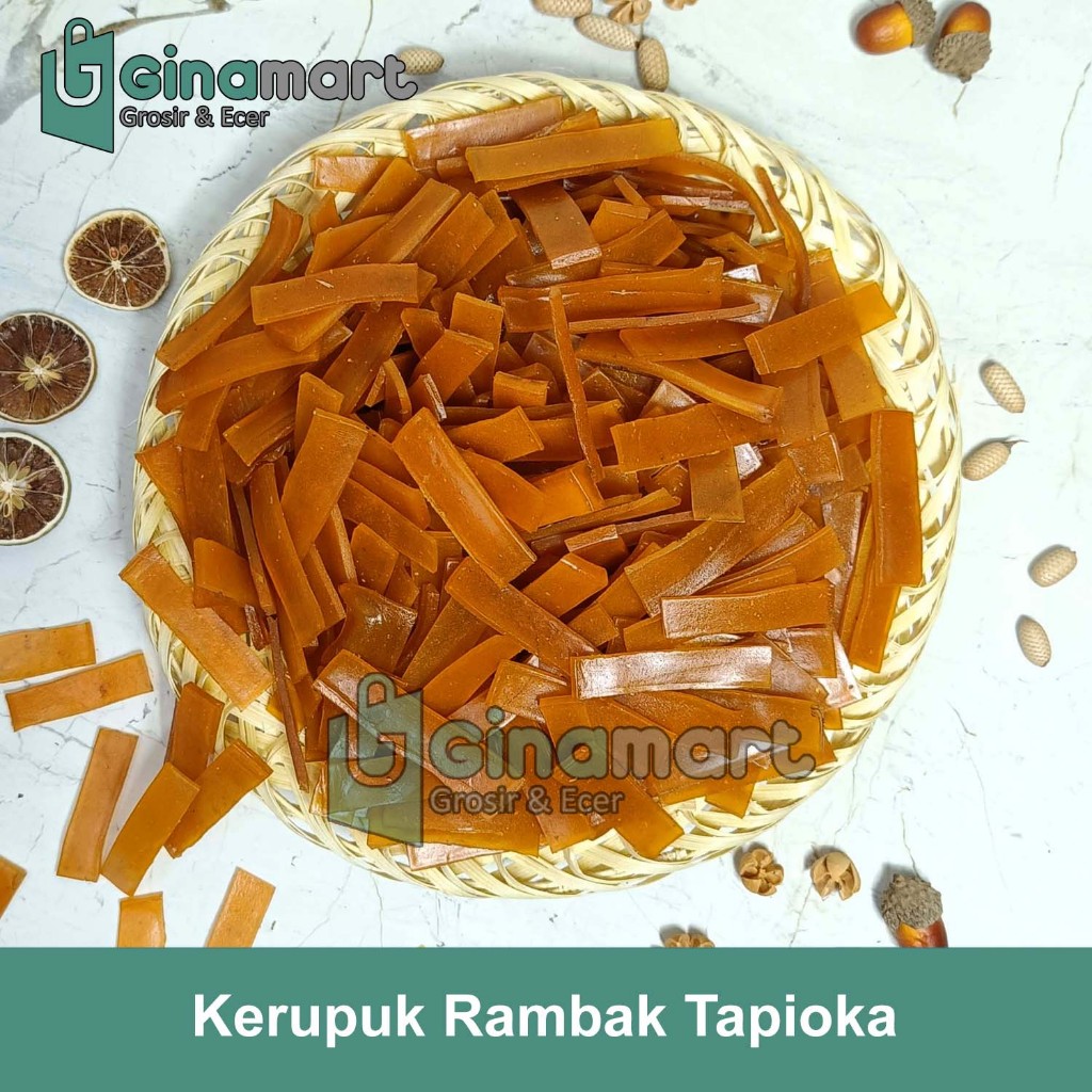 Kerupuk Rambak Tapioka Stik Mentah / Rambak Tahu Stik