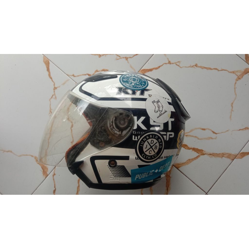 helm KYT dj maru helm bekas murah helm KYT series