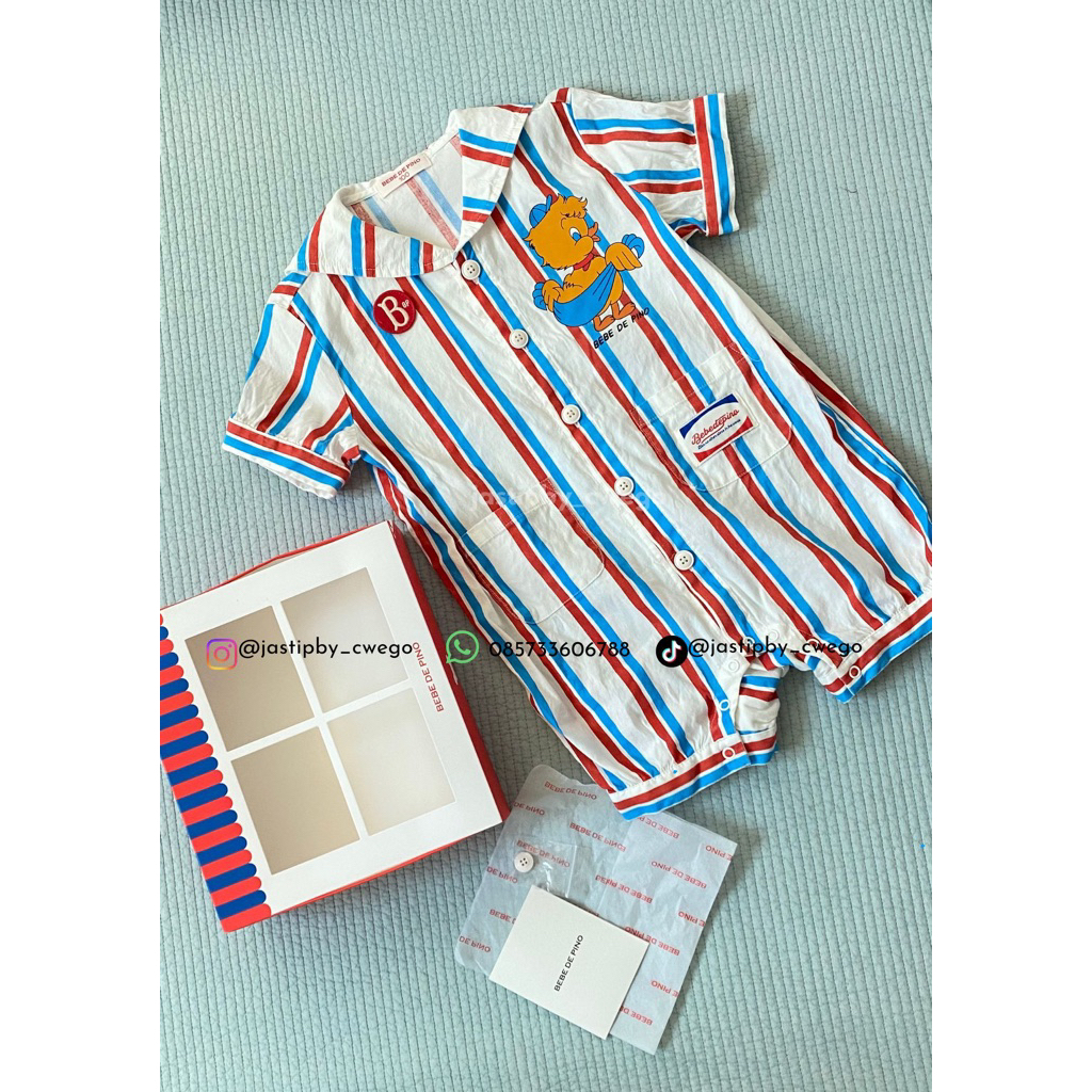 bebedepino jumpsuit bebedepino waiki terry