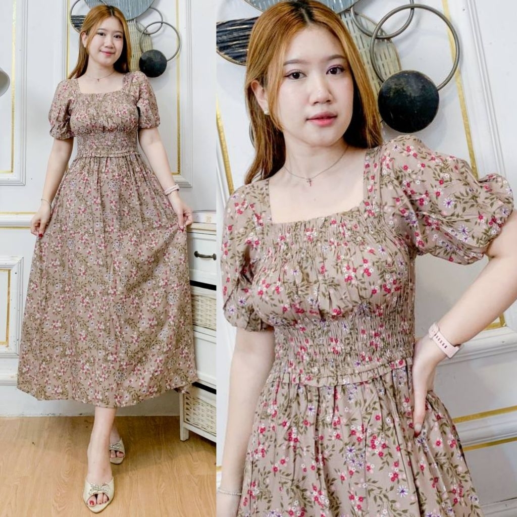 daster bali jumbo kerut dada lengan sonya LD 120