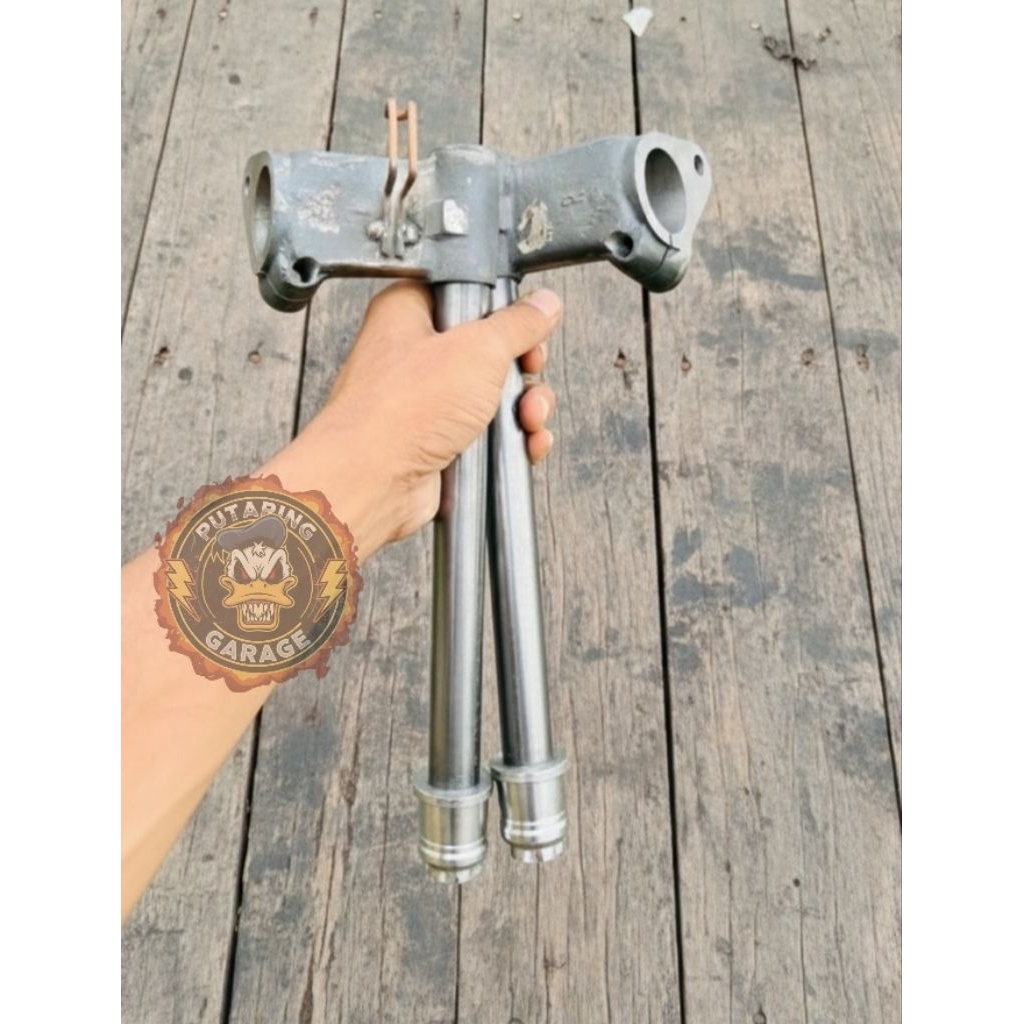 STANG JRS STANG YAMAHA JRS 120 SET JALU PNP AS 31MM DAN 33MM