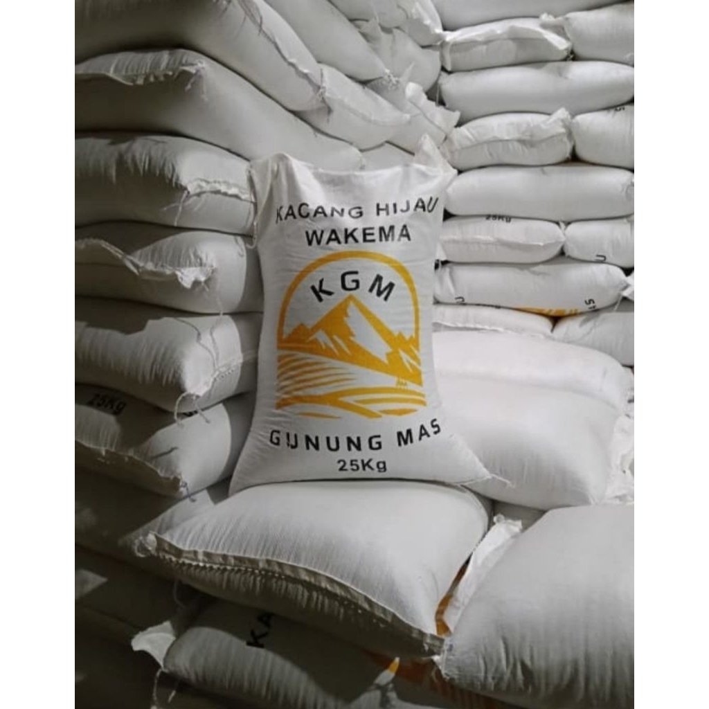 kacang hijau Wakema merk KGM untuk tauge kecambah harga perkg