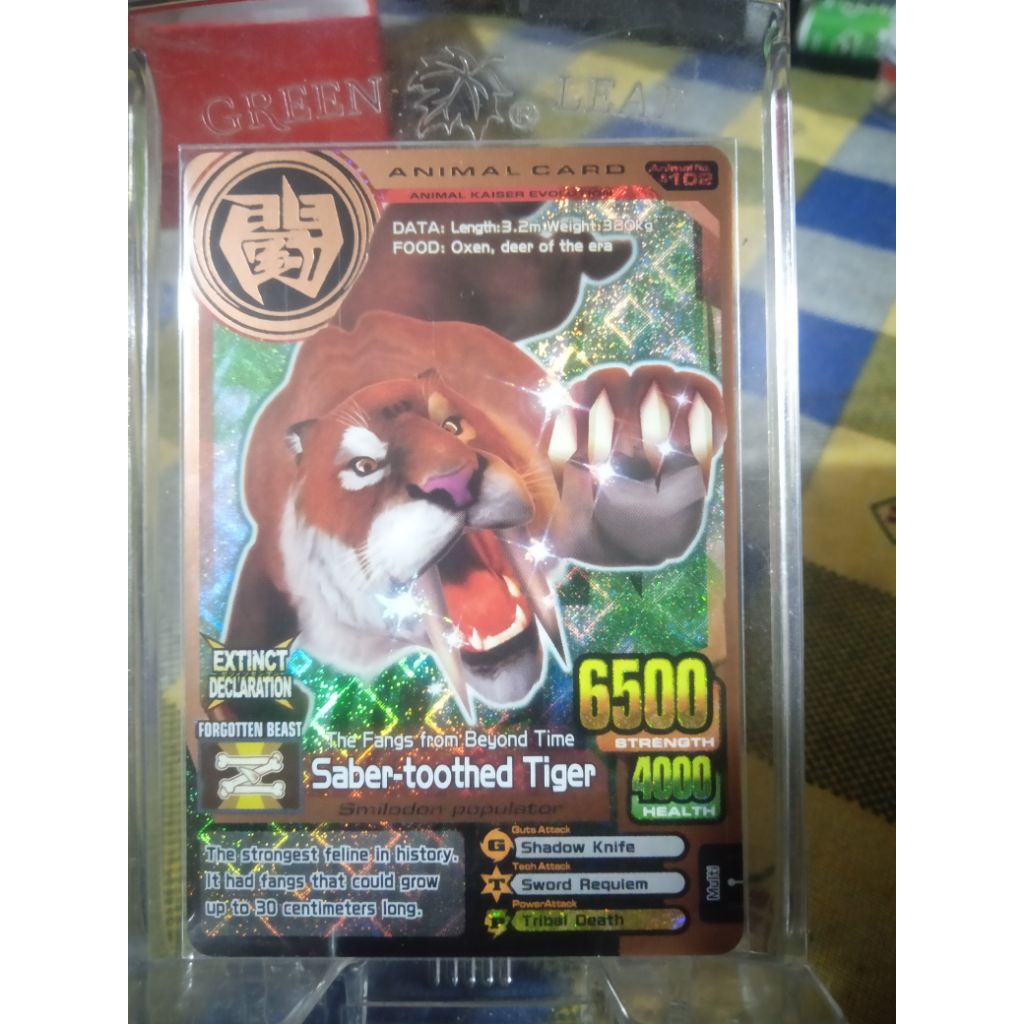 Animal Kaiser Sabertooth Tiger Evo 1 ORI Bronze