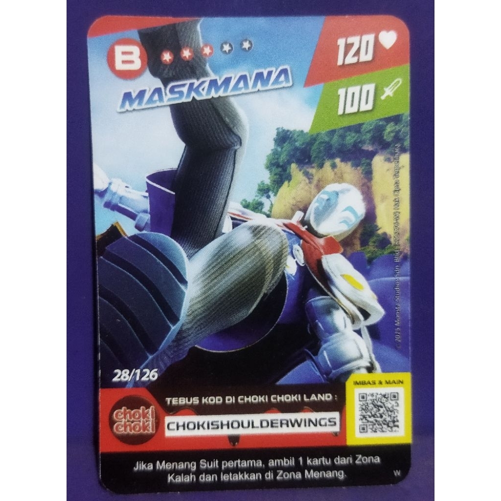 kartu Boboiboy galaxy Monsta,card Boboiboy galaxy Monsta cokichoki nonfoil