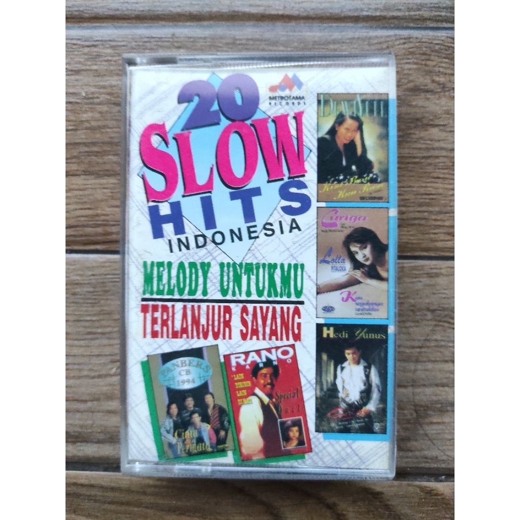 kaset pita 20 slow hits indonesia
