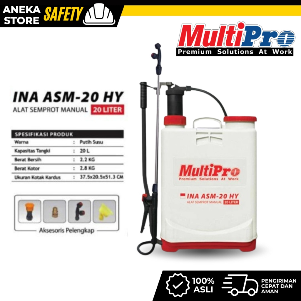 Multipro Semprot hama manual 20 liter - ASM-20HY sprayer hama manual