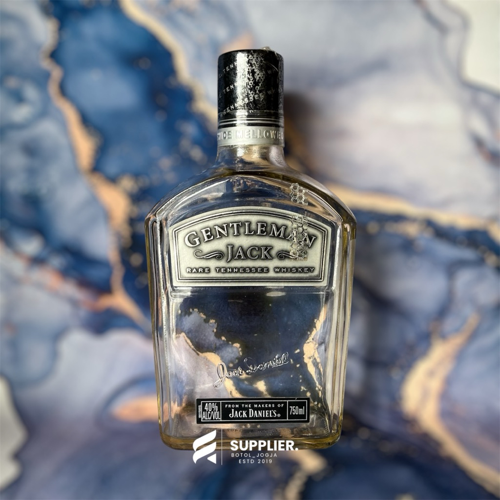 botol kosong jack daniels gentleman jack 750ml termurah