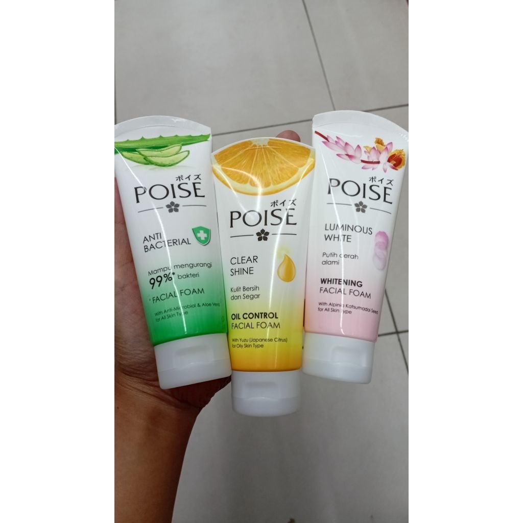 facial foam poise 100ml