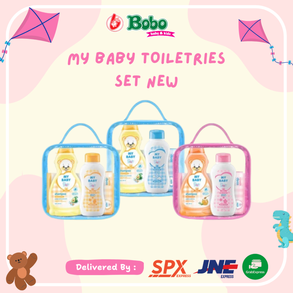 My Baby Toiletries Set New - SET Perlengkapan Mandi Bayi / Gift Kado Bayi