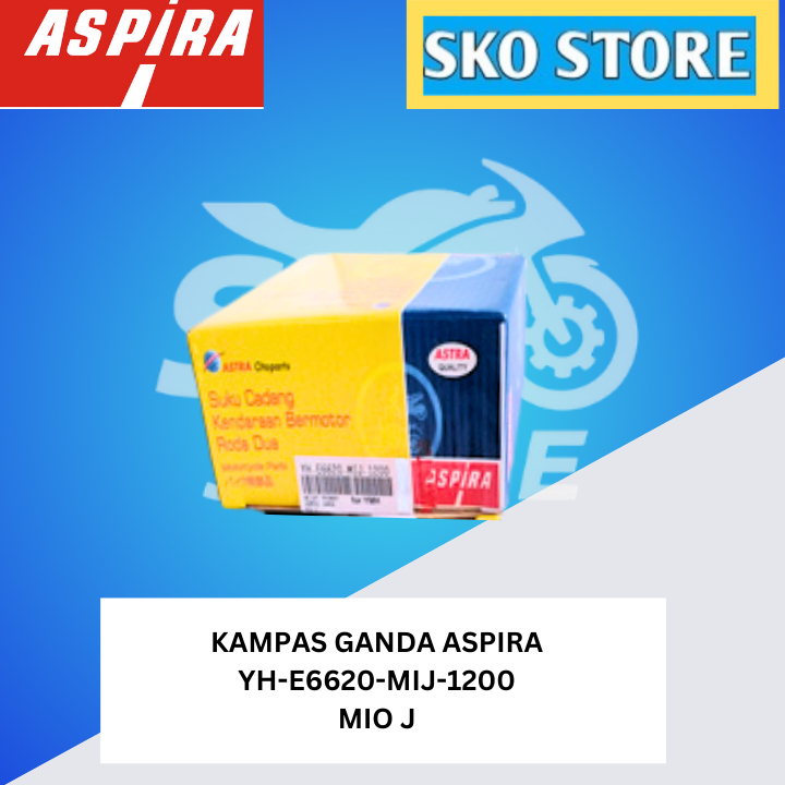 Kampas Ganda YH-E6620-MIJ-1200 Aspira Original MIO J Murah