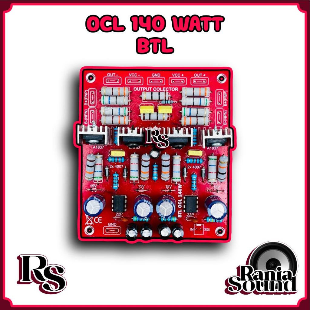 (DRIVER) OCL 140 watt BTL ups