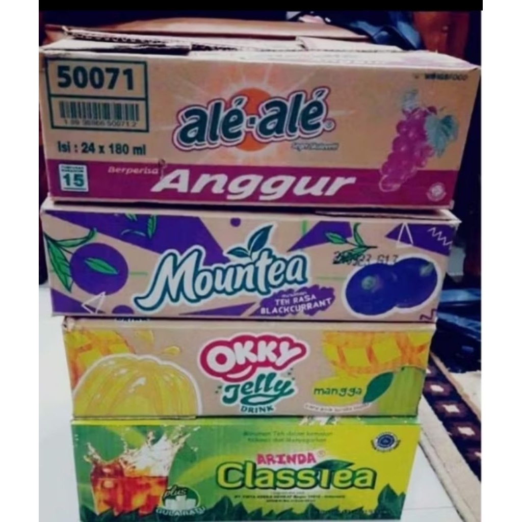 KARDUS PACKING | Per 1 KG( Isi 6pcs/kg) KARDUS DUS BEKAS ALE-ALE DLL
