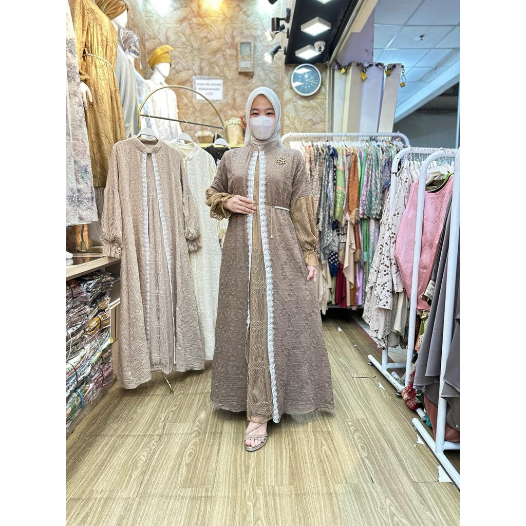 DRES SET OUTER TERBARU | GAMIS WANITA KEKINIAN