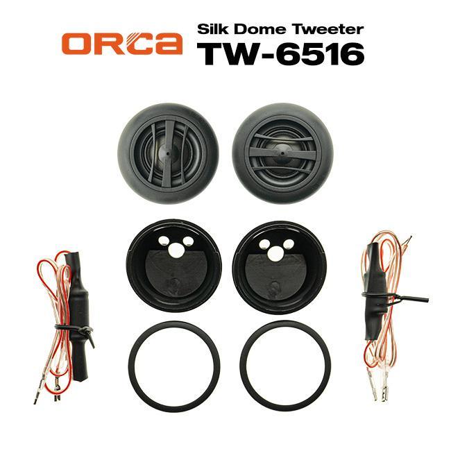 Tweeter Orca TW-6516 Silk Dome Tweeter Speaker Mobil
