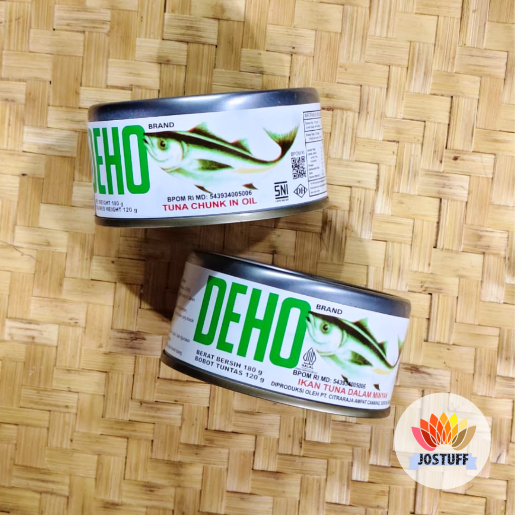 Deho Tuna in Oil - Deho Tuna Kaleng 180gr