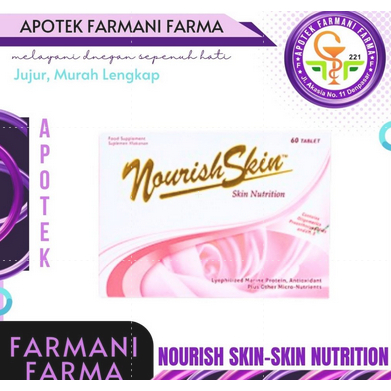NOURISH SKIN SKIN NUTRITION / VITAMIN UNTUK KULIT / VITAMIN KULIT / PENCERAH KULIT / MELEMBUTKAN KUL