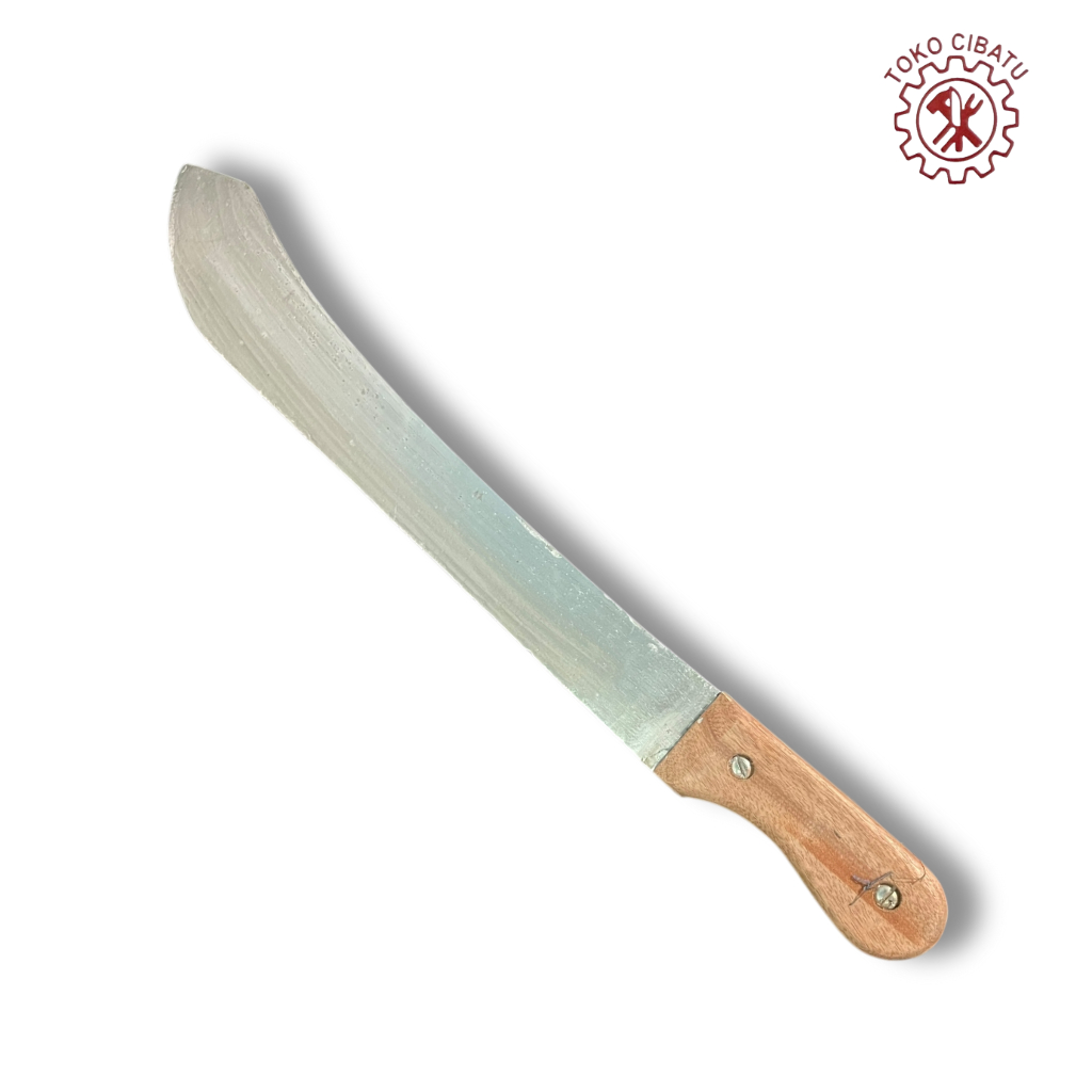 Golok Tebas Pembuka Jalan Gergaji Batu - Golok Kerja Hutan Super Tajam