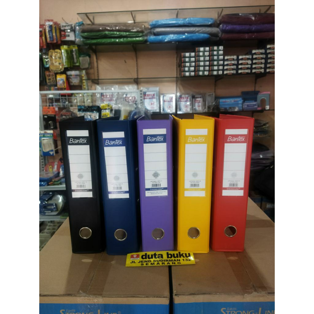 BANTEX ORDNER A4 1450 / ORDNER A4 BANTEX PUNGGUNG 7 CM CAPACITY