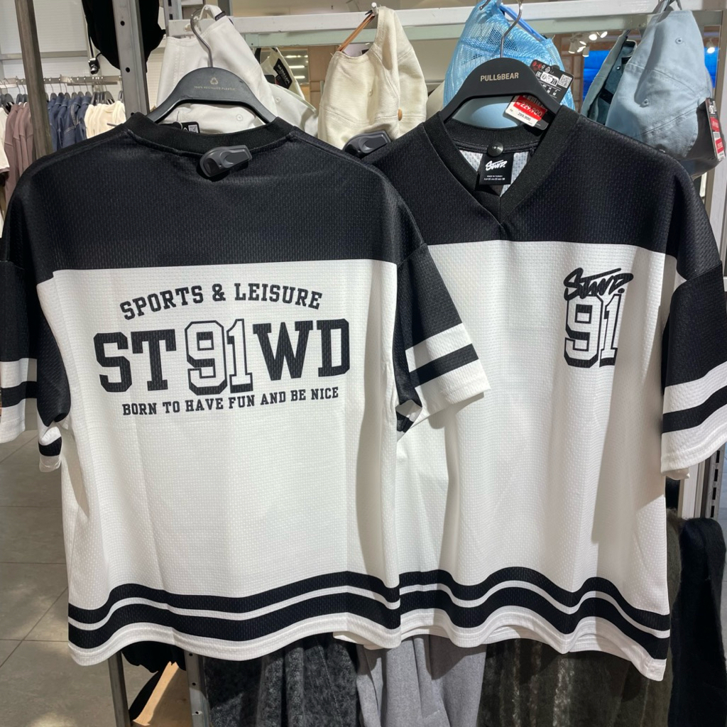 T-shirt Jersey Stwd PULL&BEAR MEN Jastip (jasa titip)