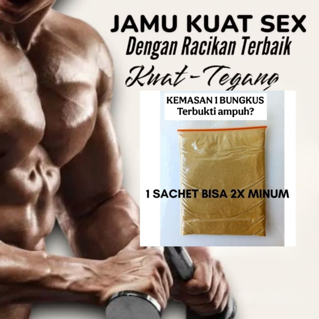 jamu Herbal Alami kuat tahan lama pria madura 1 sachet