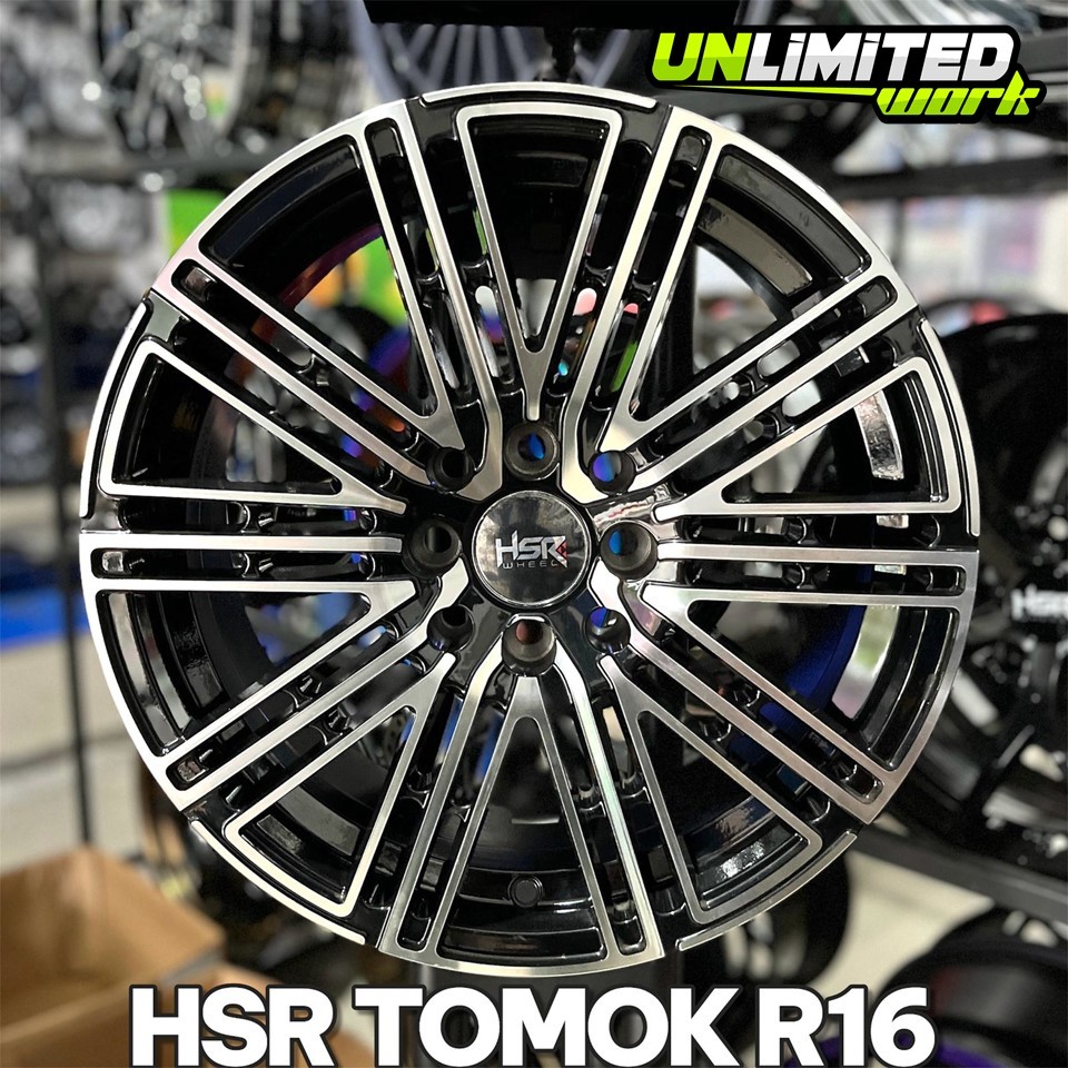 Velg Mobil Raize Baleno Corolla Twincam Swift Sirion Sigra HSR Tomok R16 Tampilan Sporty Ring 16