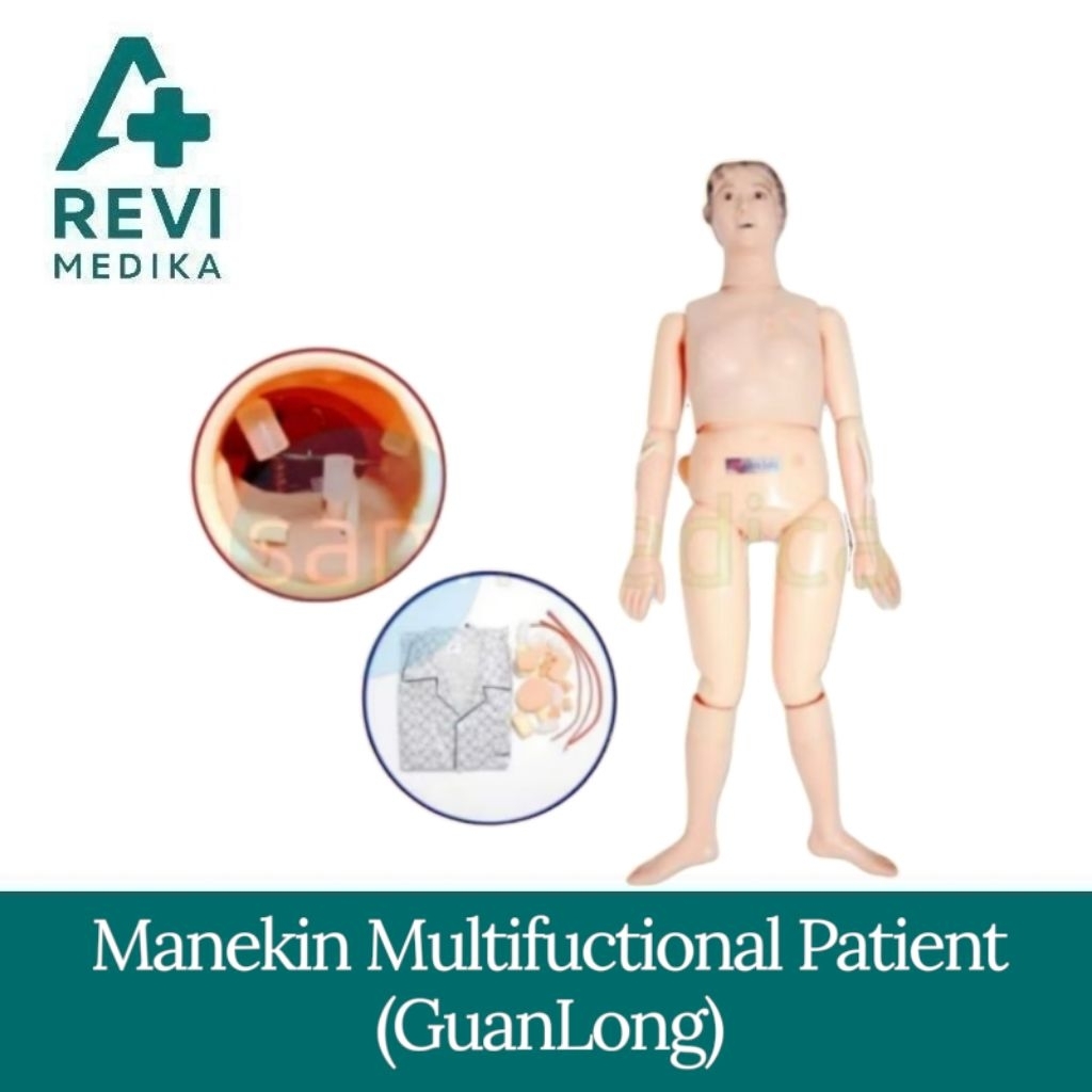 PHANTOM MANEKIN NURSING GUANLONG/ MANEKIN MULTIFUNCTIONAL PATIENT