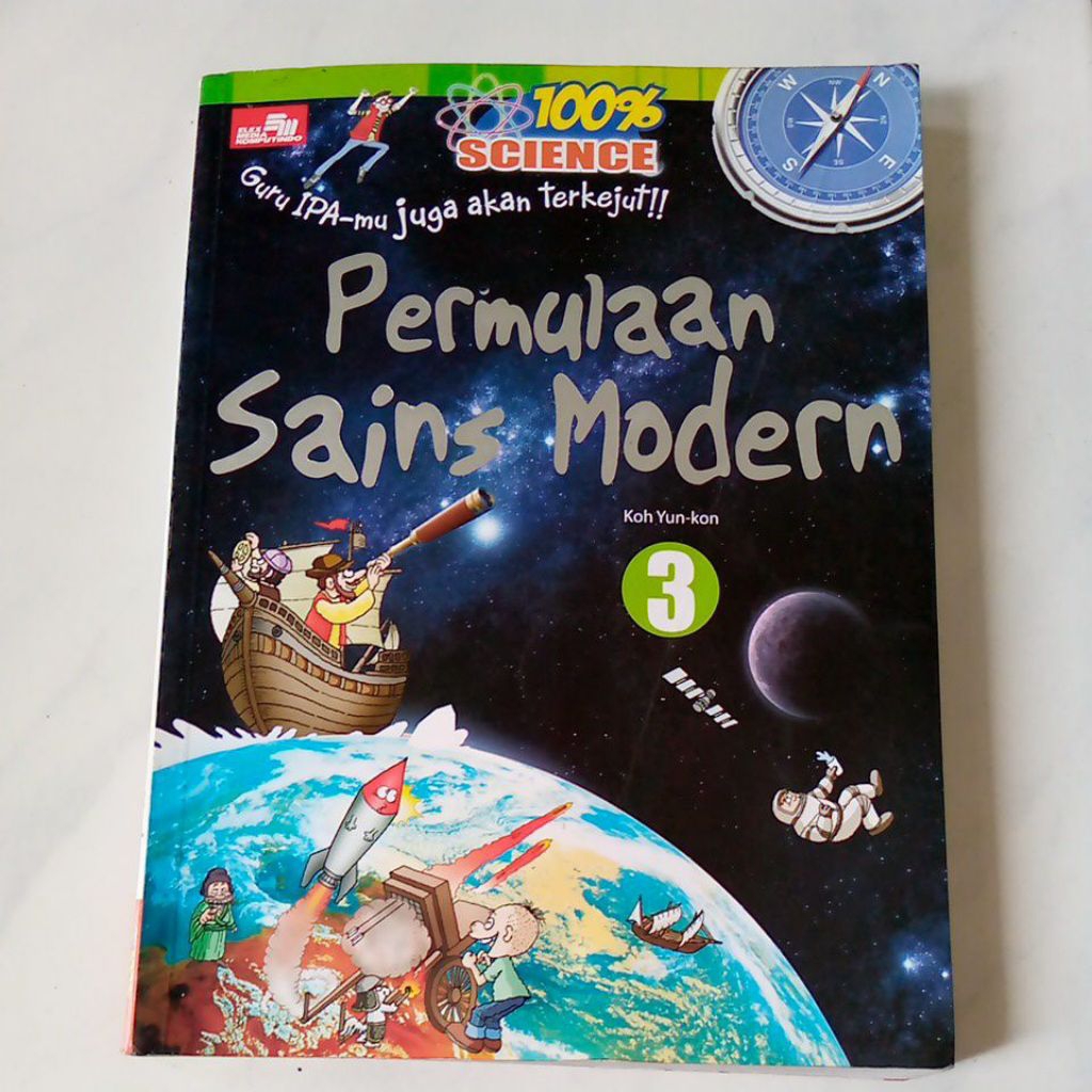 Preloved Buku Science Comic Permulaan Sains Modern