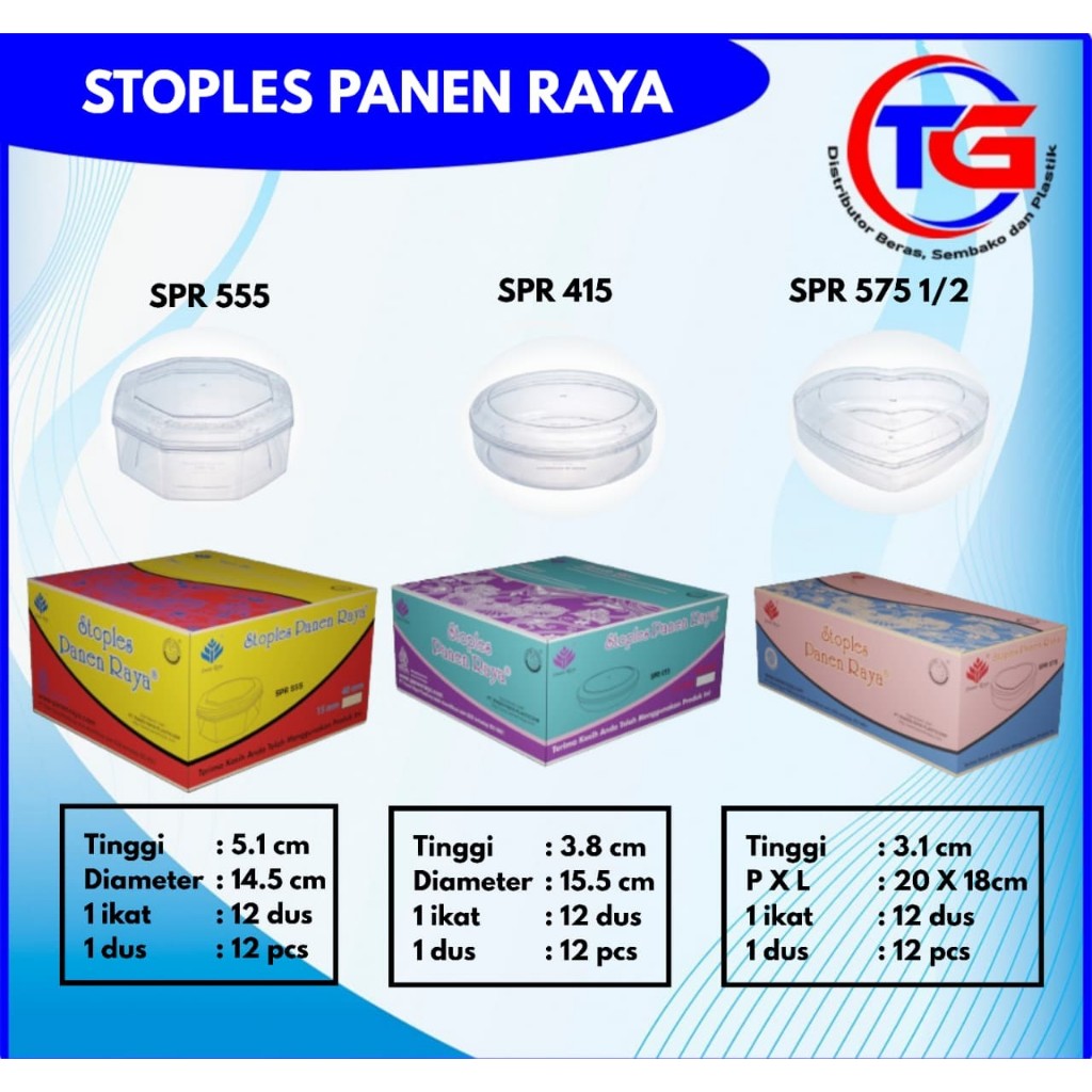 STOPLES PANEN RAYA SPR 555, SPR 575