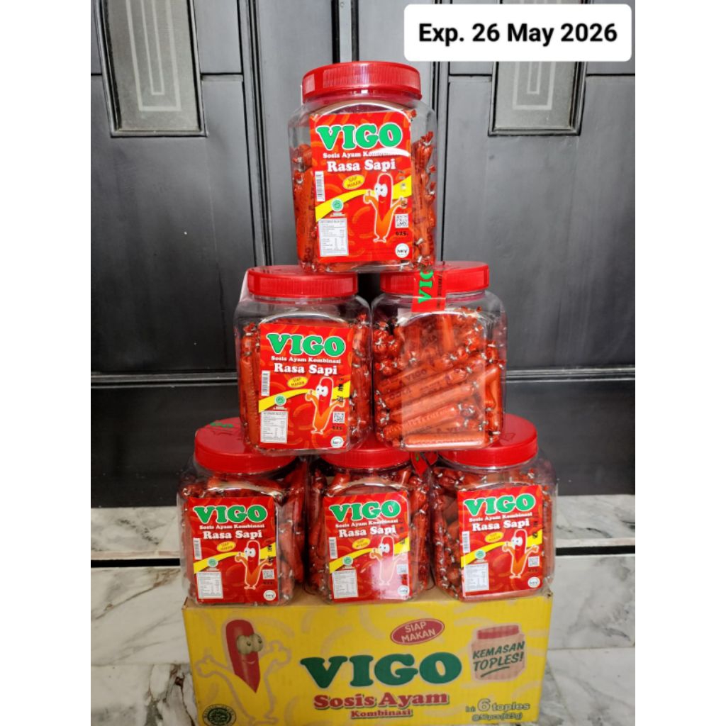 Sosis Vigo Kemasan Toples Expired Terbaru