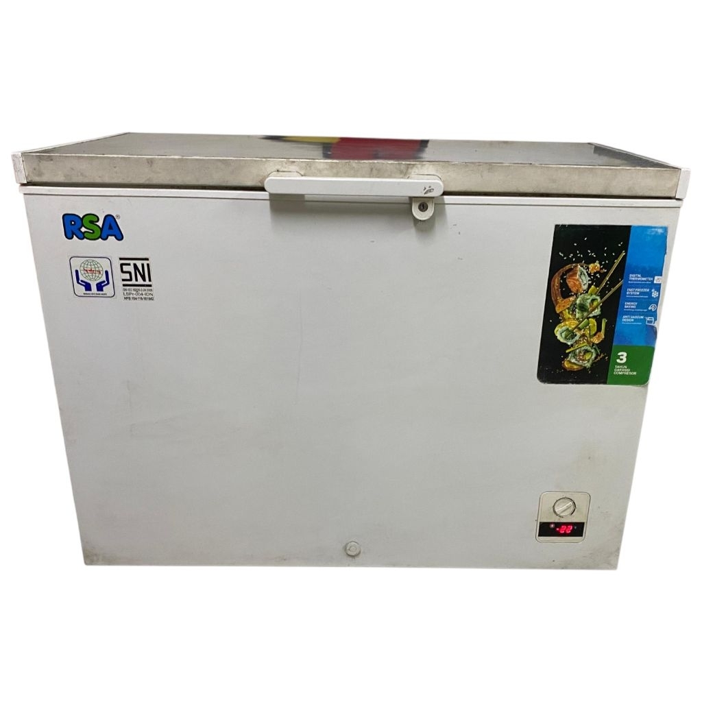Chest Freezer 300L RSA Putih