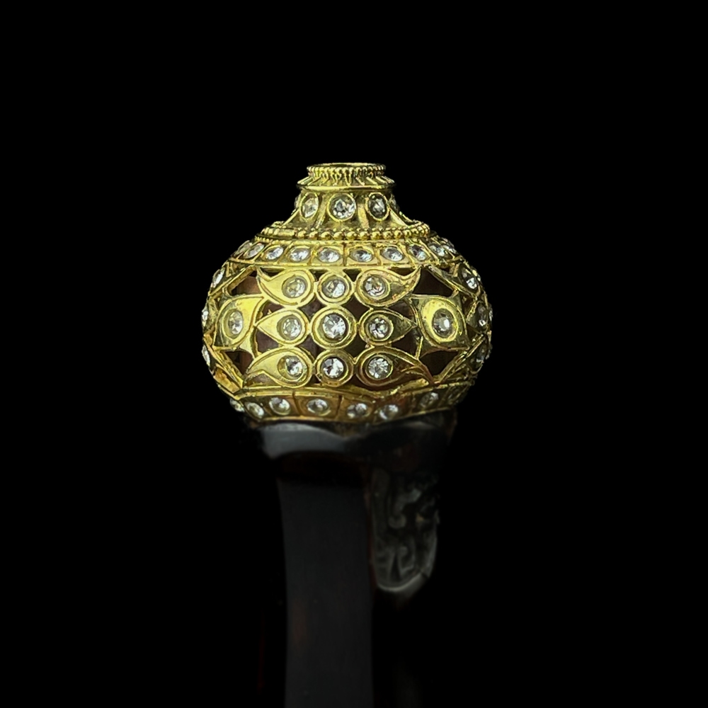 Selut Mendak Keris Model Kendhit Warna Emas