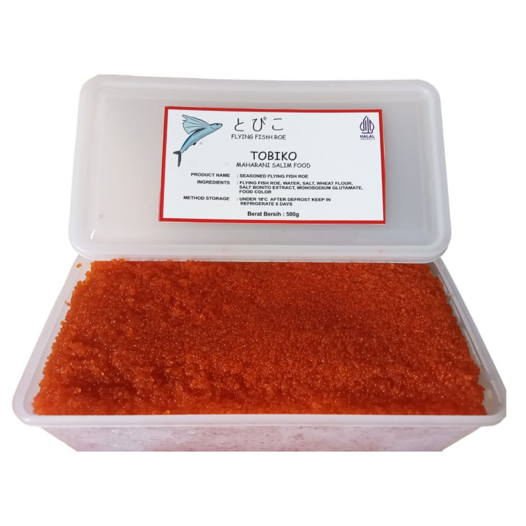 TOBIKO ( flying fish roe ) telur ikan terbang premium