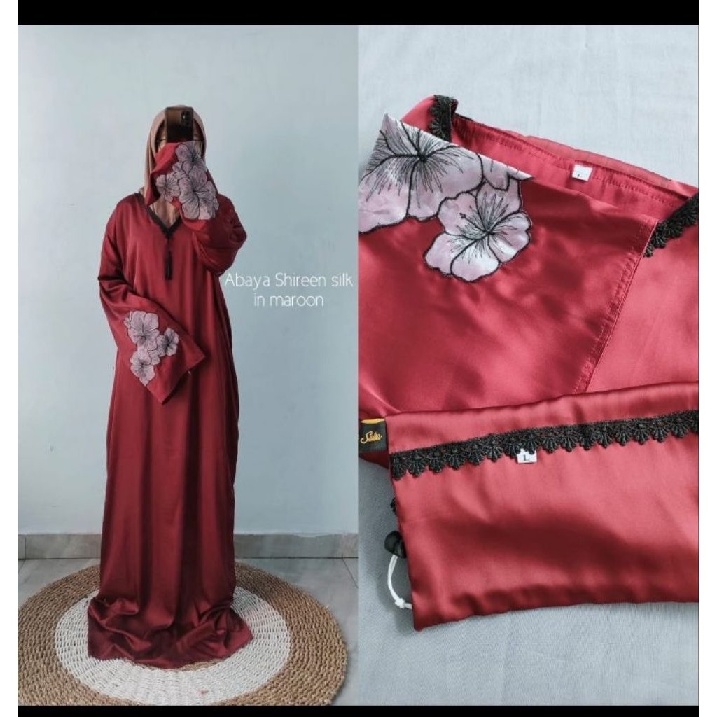 Abaya SHIREEN | Abaya Traveling | Abaya sholat Armany silk