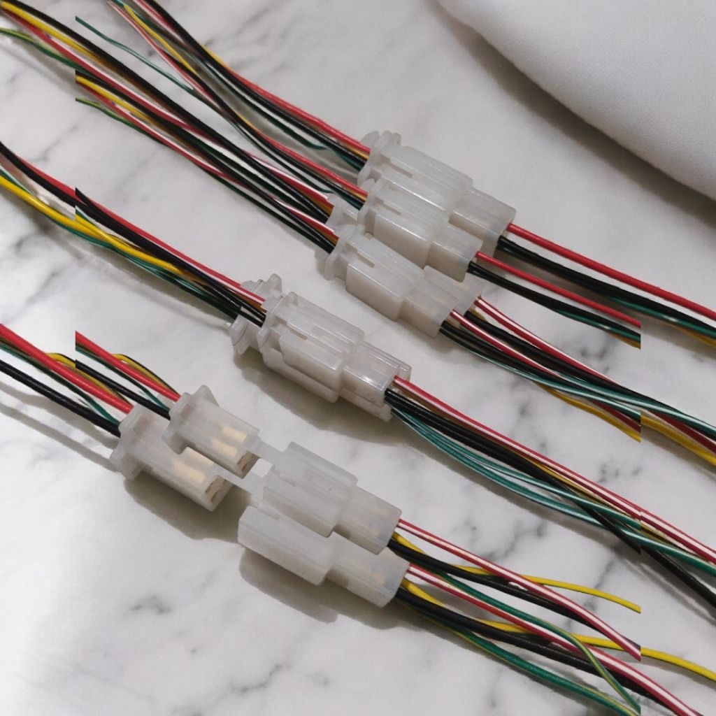 SOKET SAMBUNG 4 PIN KECIL/SAMBUNGAN KELISTRIKAN MOTOR