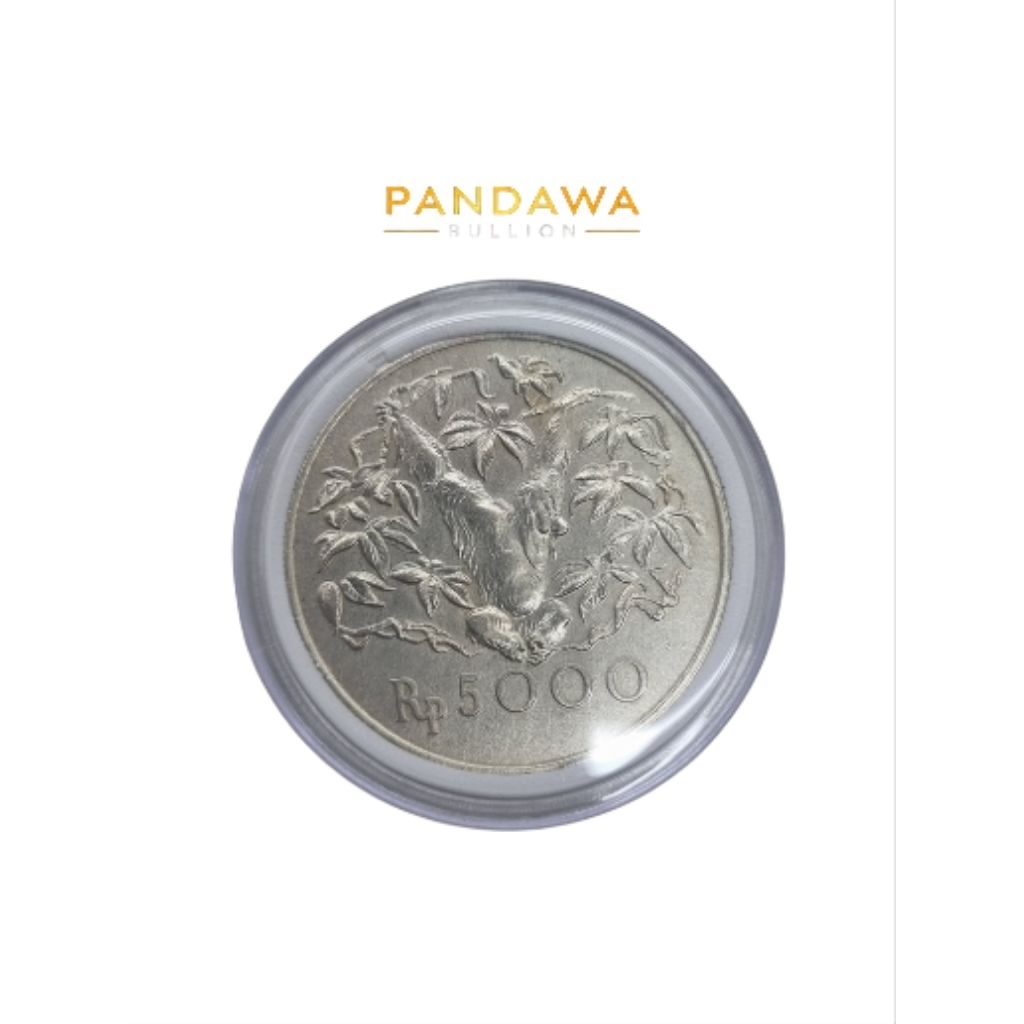 Koin Perak Orang Utan 1974 Rare Edition Silver Coin