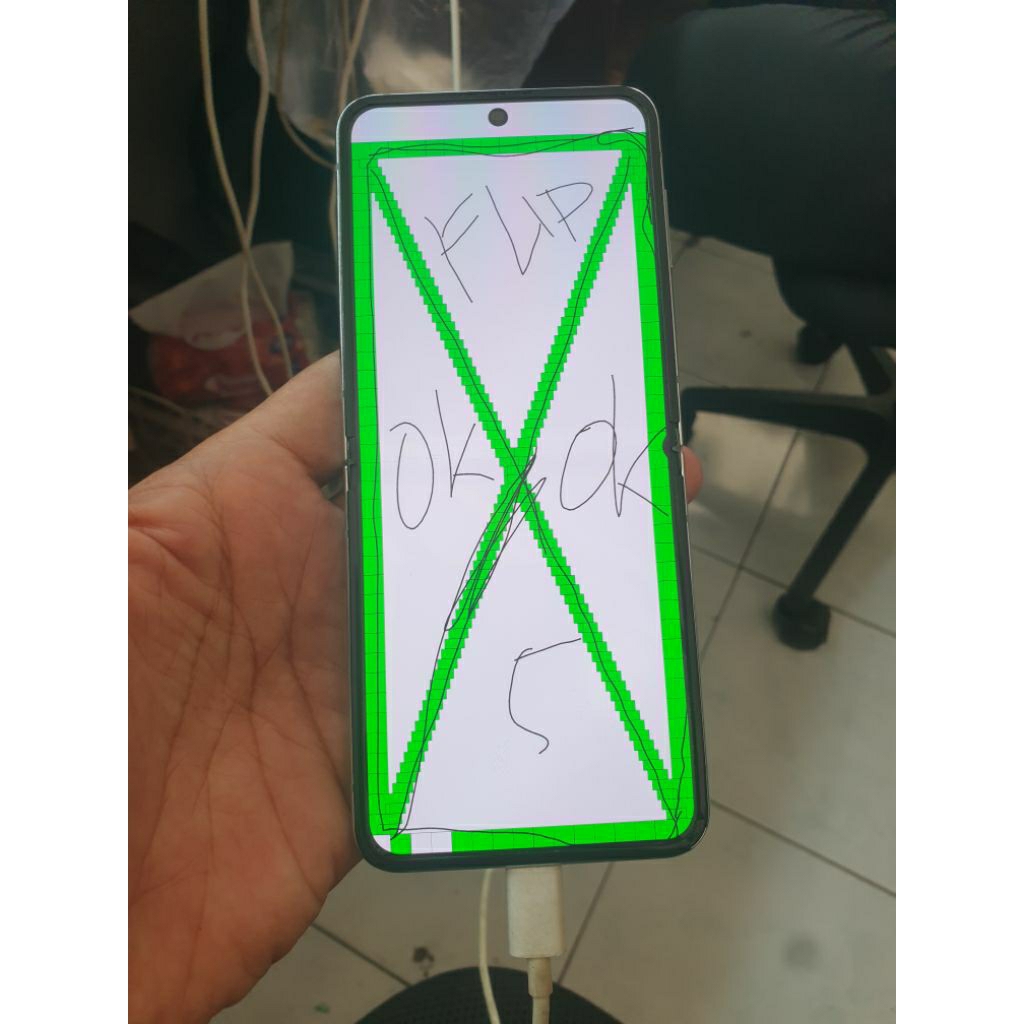 lcd samsung z flip 5