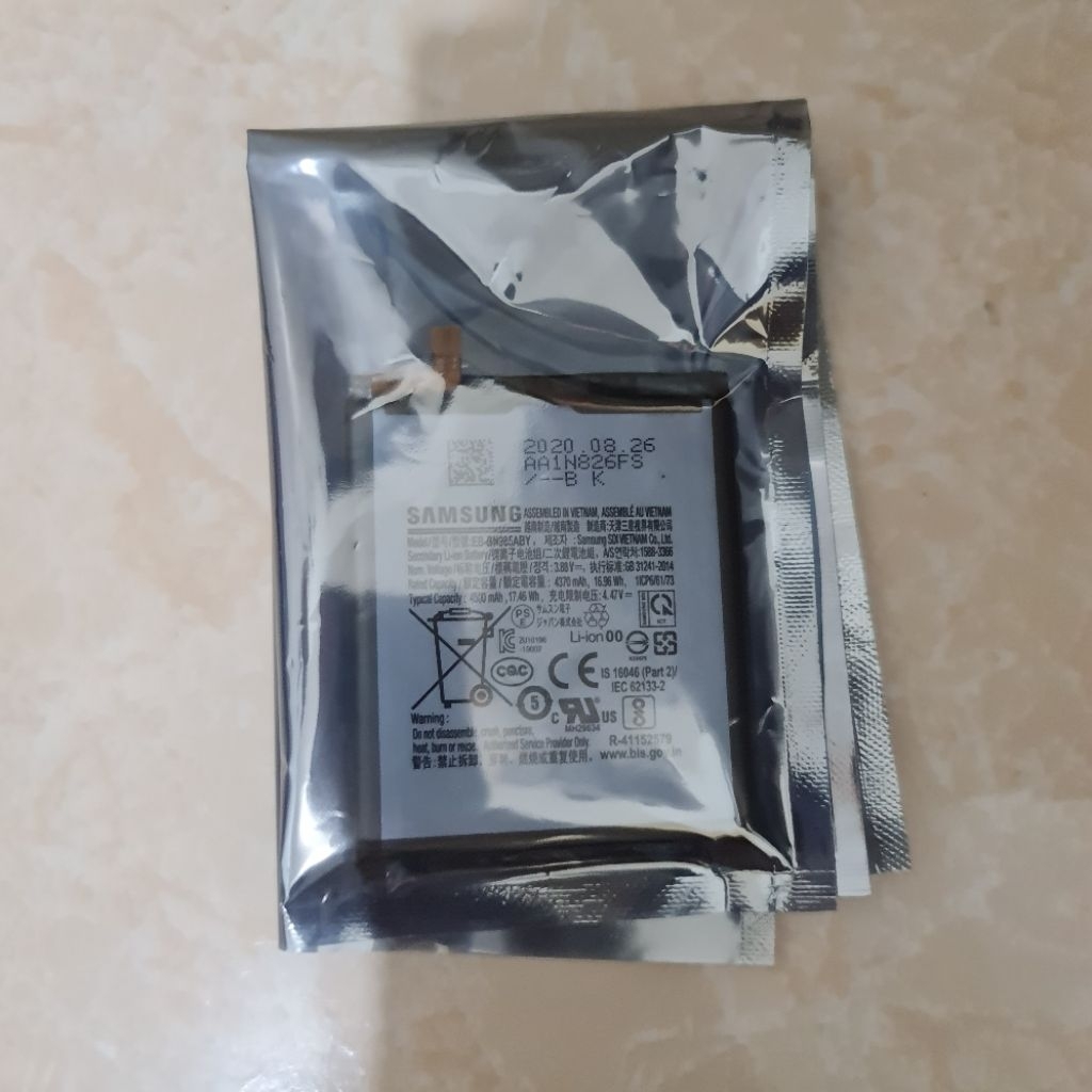 Baterai Samsung 20 Ultra 100% Ori Copotan