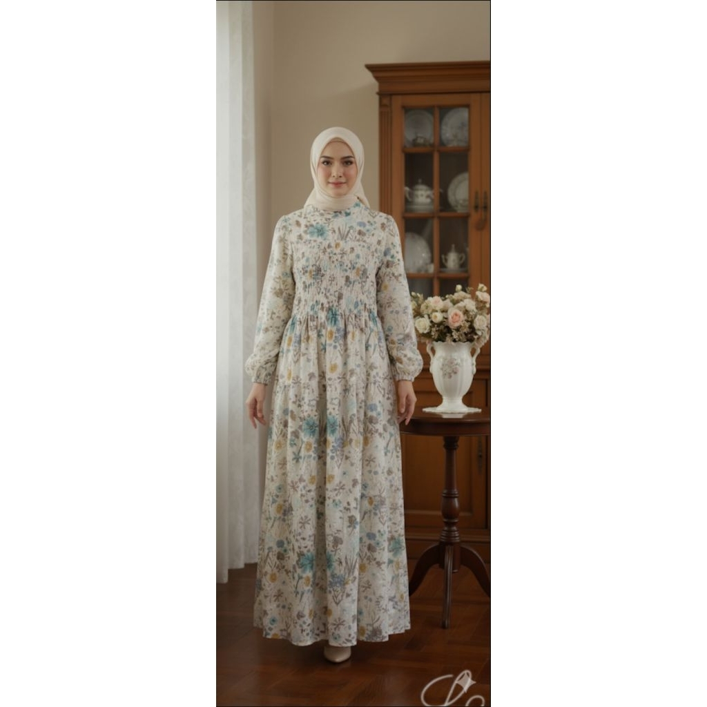 LFY Lafreya Smoke Dress Katbol Bunga